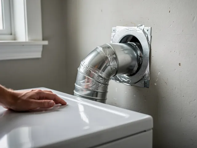 Greeley Dryer Vent Cleaning expert performing professional dryer vent repair and installation in Greeley