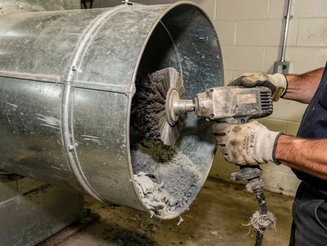 Industrial-grade dryer vent cleaning by Greeley Dryer Vent Cleaning in Greeley